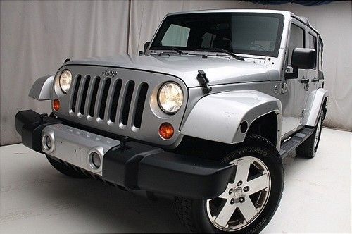 **we finance** 2008 jeep wrangler unlimited sahara 4wd cdchanger towpackage