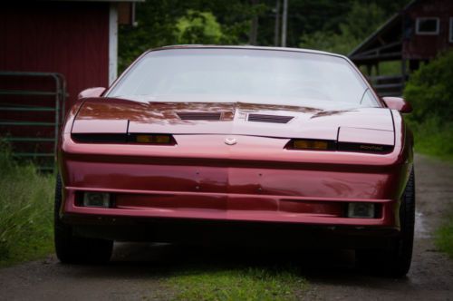 1989 pontiac trans am gta, t-tops, 5 speed, original owner, low mileage