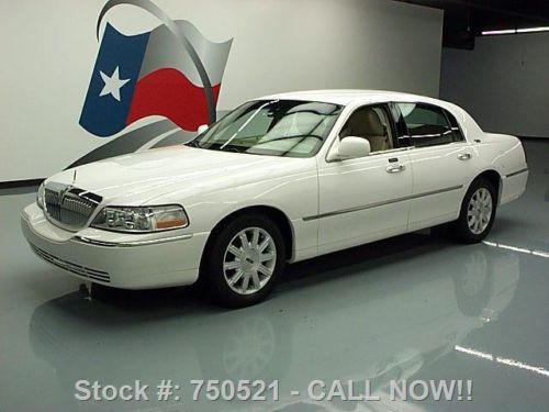 2011 lincoln town car signature ltd 6-pass leather 38k texas direct auto
