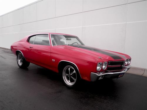 1970 chevrolet chevelle ss 502 fuel injected big block a/c frame-off restored