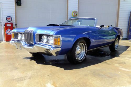 No reserve 1972 mercury cougar xr-7  convertible 351 4v