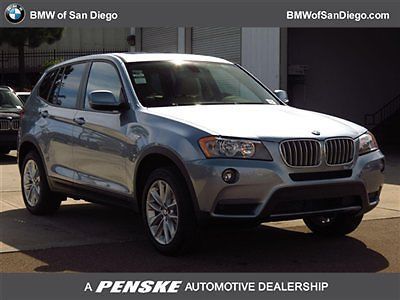 Xdrive28i new 4 dr automatic gasoline 2.0l twinpower turbo in-l blue water met