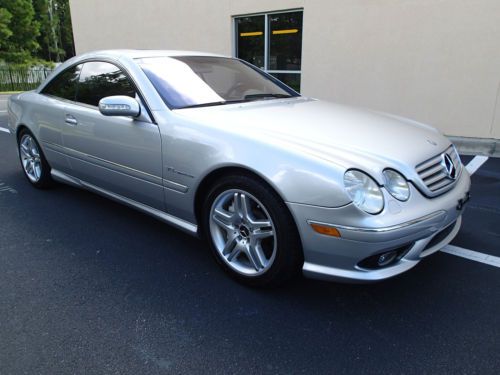 2003 mercedes benz cl55 amg roof, navigation, low miles clean carfax will ship