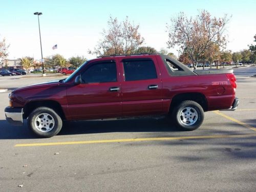 2004 chevrolet avalanche 1500 z66 crew cab pickup 4-door 5.3l