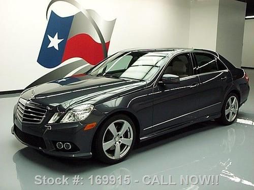 2010 mercedes-benz e350 sport p1 sunroof nav only 35k! texas direct auto