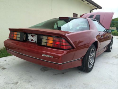 Purchase used 1986 CHEVY CAMARO Z28 IROC-Z WITH T-TOPS in ...