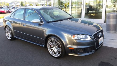 2007 audi rs4 gray/silver