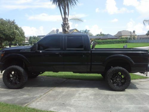 Purchase used TURBO FORD F-250 LARIAT DIESEL JACKED SAVE ...