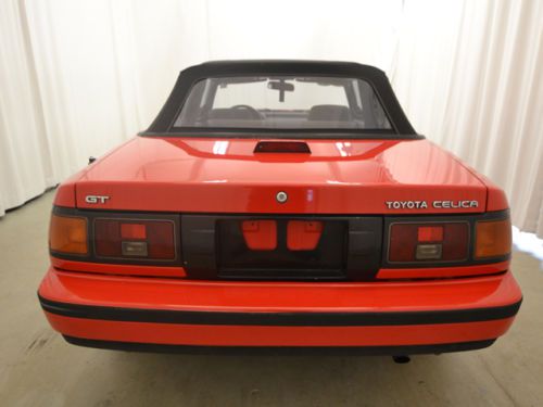 Incredible Find! 1987 Toyota Celica GT Convertible with only 103,534 Miles!, image 9
