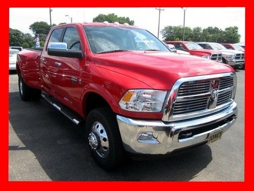 New 2012 ram 3500 4wd crew cab laramie diesel drw