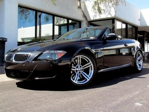 2007 bmw m6 convertible  loaded