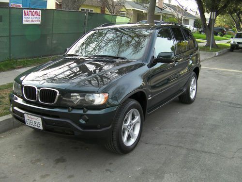 2001 bmw x5 3.0i sport utility 4-door 3.0l