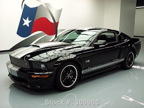 2007 ford mustang shelby gt 5spd leather shaker 1000 2k texas direct auto
