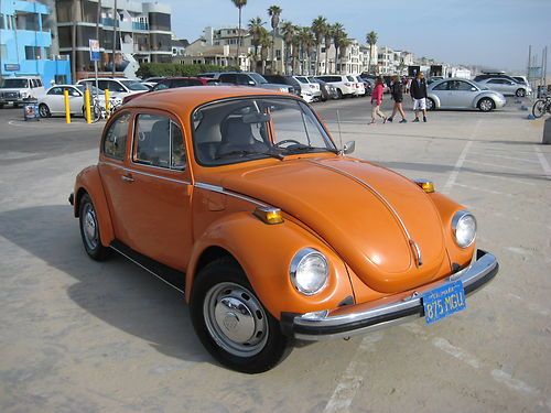 1974 volkswagen classic beetle, bug, super beetle, all original