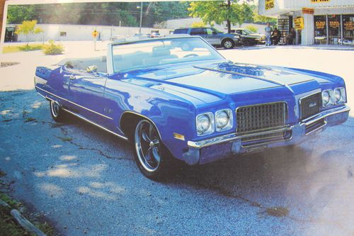 Amazing 1970 oldsmobile ninety-eight convertible loaded fuel injected 330hp