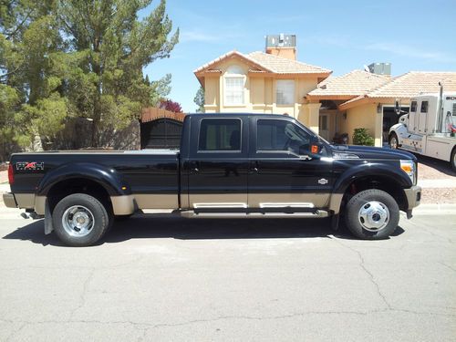 2011 ford f450 4x4 dually - king ranch - crew cab