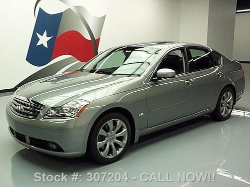 2007 infiniti m35 leather sunroof nav rear cam only 48k texas direct auto