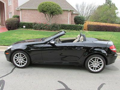 07 slk 280 hard top convertible leather heated seats