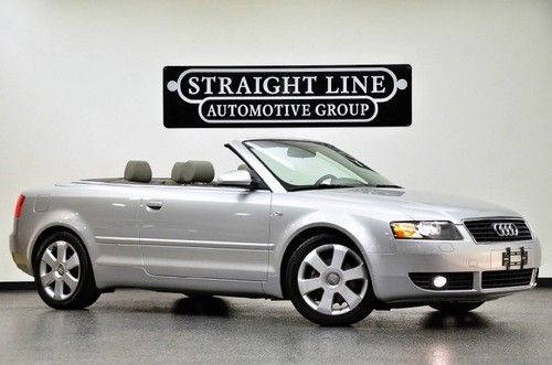 2005 audi a4 1.8t convertible leather low miles