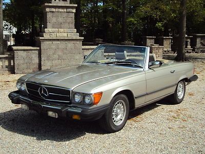 1985 mercedes 380sl - runs/drives great - looks nice - good miles - low reserve!
