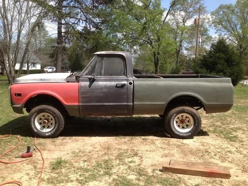 Project truck 1969 gmc factory 4x4 truck no reserve