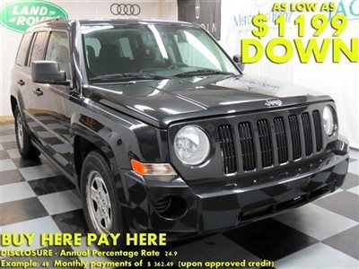 2008(08)patriot sport we finance bad credit! buy here pay here low down $1199