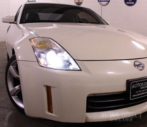 We finance 2008 nissan 350z 6-speed 87k clean carfax warranty cd pwrlocks hids