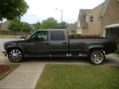 2000 chevrolet k3500 base crew cab pickup 4-door 7.4l (with many extras)