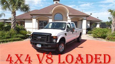 F350 xl all power crew cab 4drs  4x4 8ft bed tow pkg 1 owner 5.4 v8 super clean