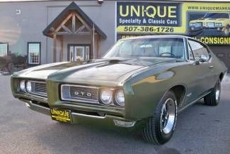 1968 pontiac gto 400 h.o.! excellent body, phs,trades?