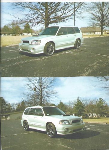 2005 subaru forester xt premium wagon 4-door 2.5l