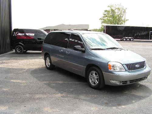 2004 ford freestar limited low miles dvd leather mini van beautiful no reserve!!