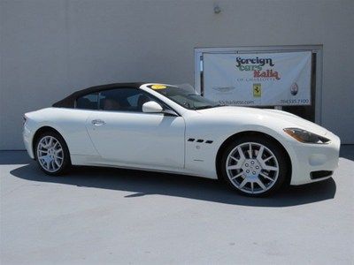 Granturismo 4.7l white on pearl beige, under 13k miles - why buy new!
