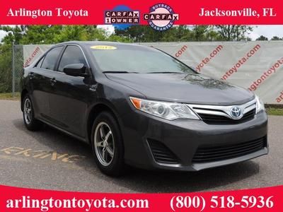 2012 toyota camry le hybrid-electric certified 2.5l we finance