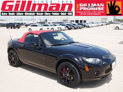 08 convertible 2.0l sports car alloy wheels black red 1-owner clean carfax
