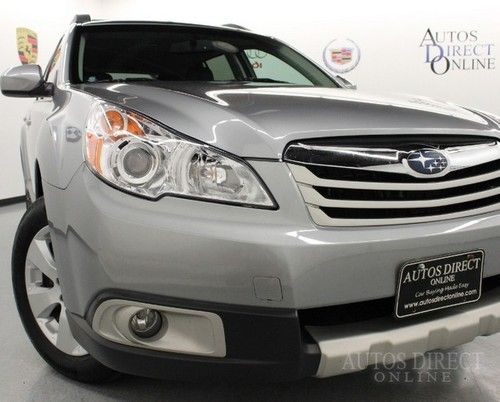 We finance 11 outback wagon 2.5i auto limited awd 1 owner clean carfax nav roof