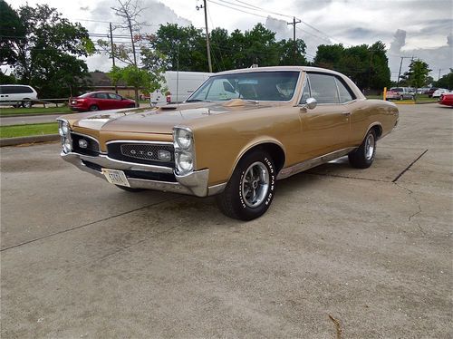 1967 pontiac gto ram air 400/400 hurst his and hers shifter all numbers matching