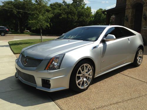 2013 cadillac cts v coupe v8 6.2 supercharged like new