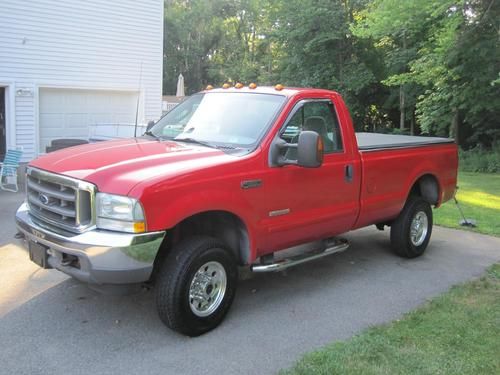 2003 ford f-350 f350 super duty 4x4 6.0 diesel p/u std transmission