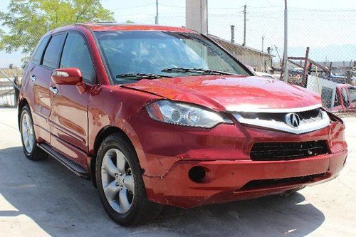 2008 acura rdx w? technology package damaged salvage runs! economical nice unit!