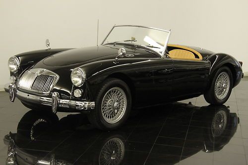 1960 mg mga roadster convertible 1600cc 4 cylinders 4-speed restored leather