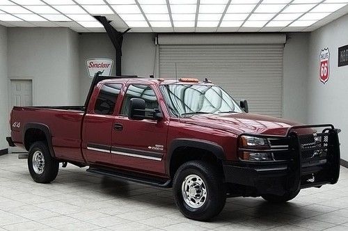 2006 chevy 2500hd diesel 4x4 lt3 extended cab long bed heated leather bose texas