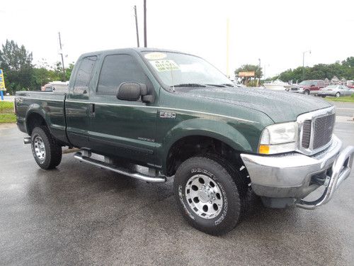 2003 ford f-250 super duty lariat extended cab pickup 4-door 7.3l