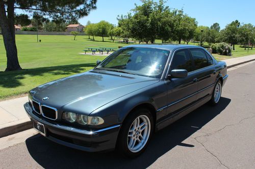 2001 00 99 98 bmw 740il non smoker clean wide nav strong fast engine!