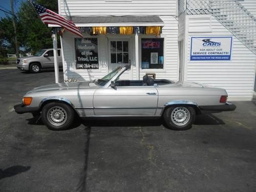 1982 mercedes-benz 380 sl  in great condition