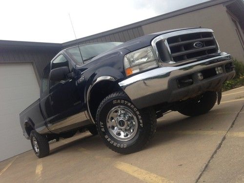 2002 ford f250 xlt 4x4 7.3l powerstroke - 0 accidents *low miles* great truck!