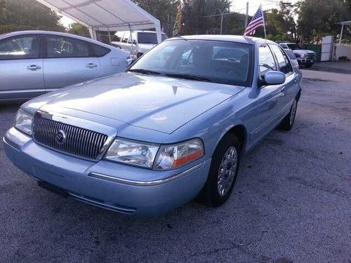 No reserve!! 2003 mercury grand marquis gs one owner florda car 78k miles!!