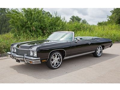1973 chevrolet caprice convertible fly in and drive it home! fantastic driver.