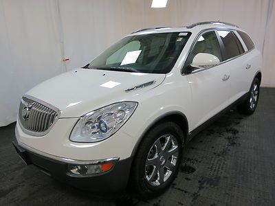 2008 buick enclave cxl 4x4 low reserve navigation rear camera lcd 3rd row seat