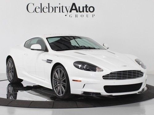 2010 aston martin dbs coupe 6 speed manual stratus white/black